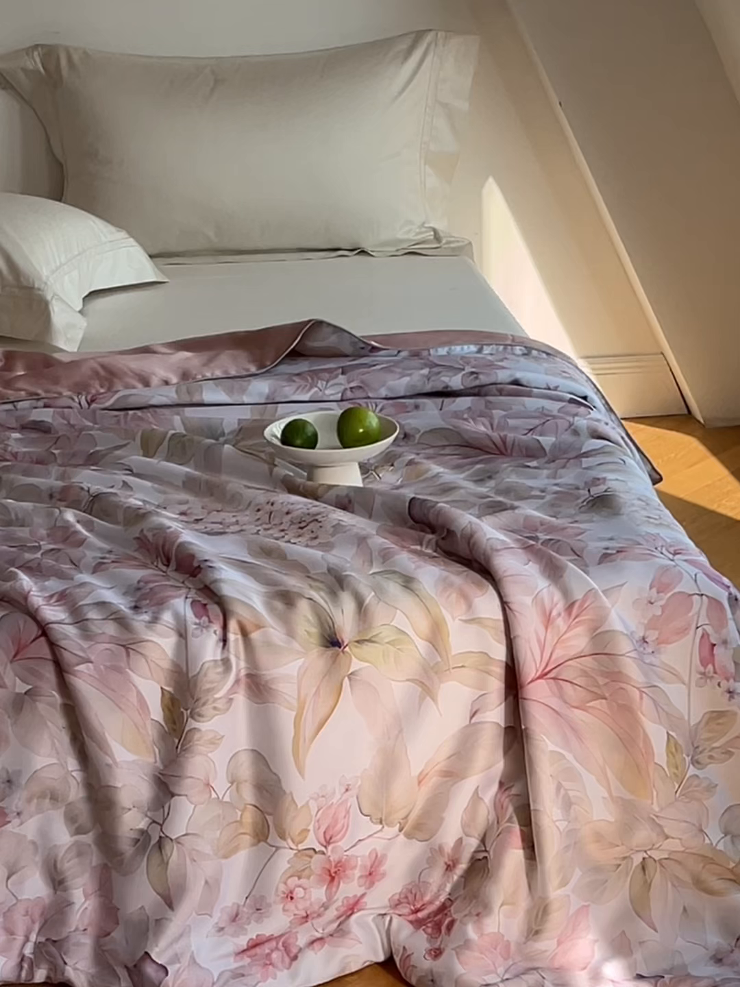 91家纺网 家纺一手货源 找家纺 沐晴家纺 2026新款春夏数码印花兰精天丝夏被空调被 丛林幻想-绿