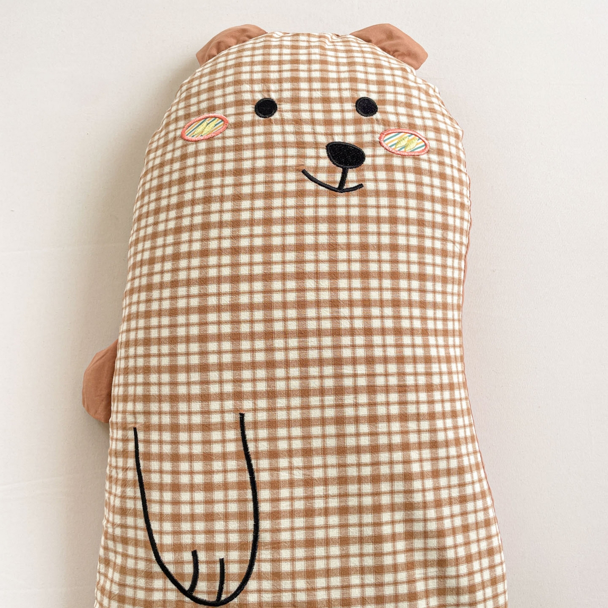 91家纺网 家纺一手货源 找家纺 （总）梦叶草 2026新款全棉抱抱熊荞麦枕枕头枕芯