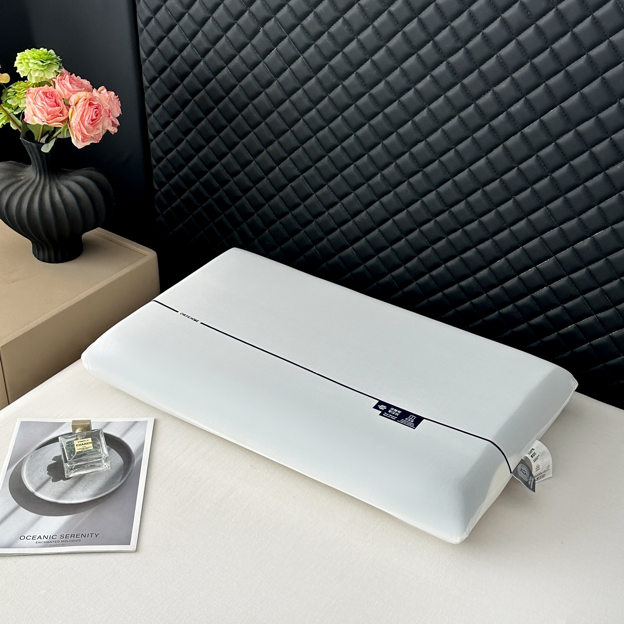 91家纺网 家纺一手货源 找家纺 （总）靓星家纺 2026新款深睡记忆枕酒店枕头护颈椎切割棉记忆枕枕芯