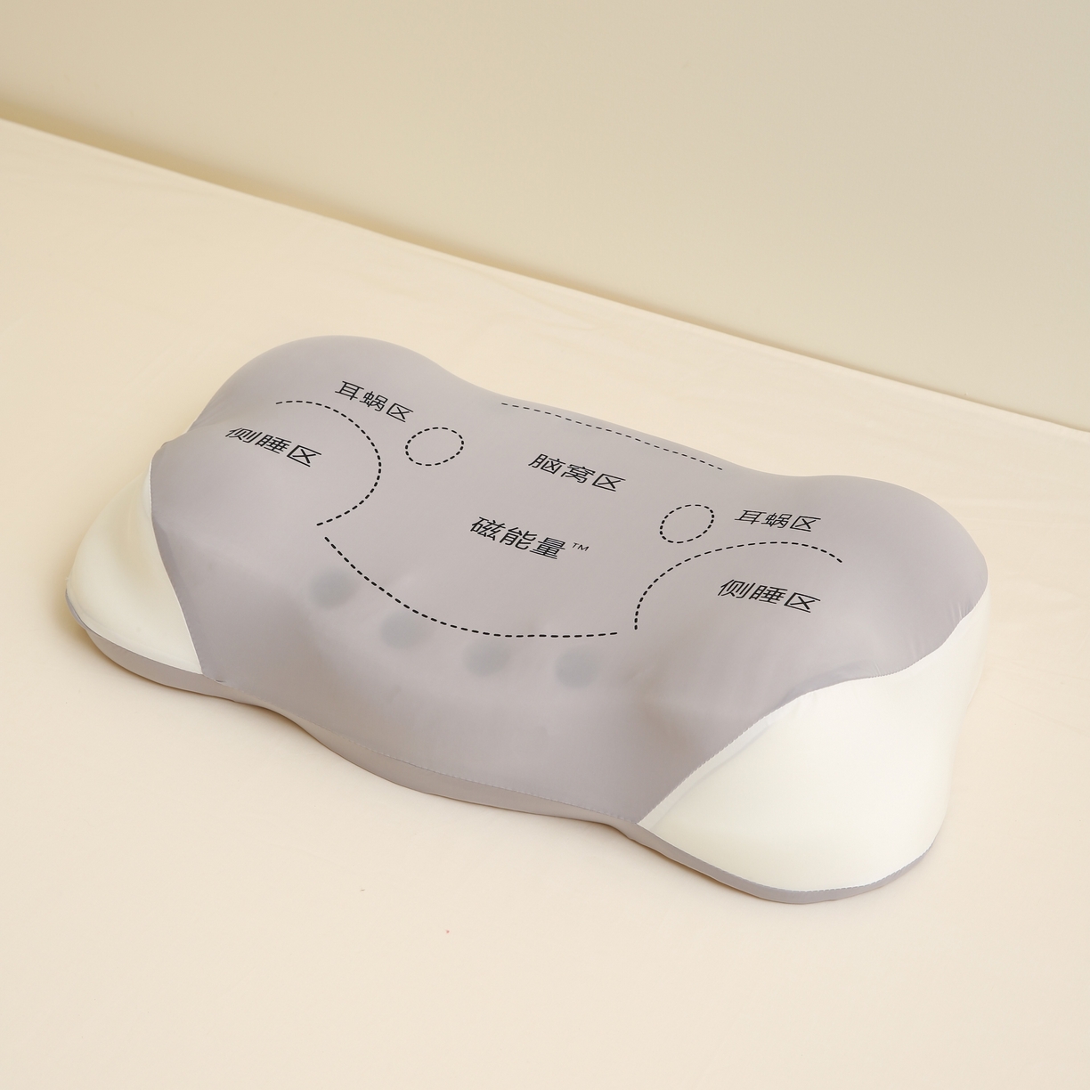 91家纺网 家纺一手货源 找家纺 （总）靓星家纺 2026新款私域爆款磁能量软回弹记忆枕学生宿舍枕头护颈分区枕芯