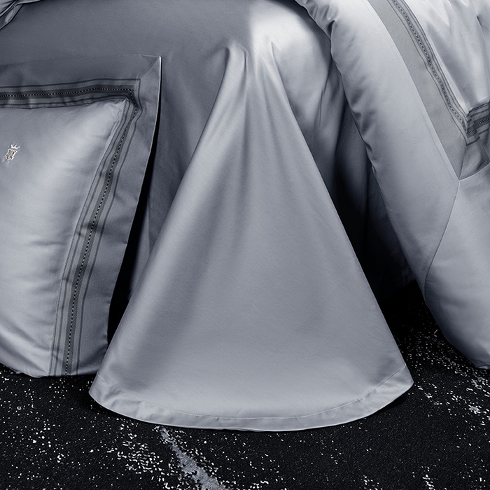 91家纺网 家纺一手货源 找家纺 淼铭家纺 2026新款100S数码印花四件套-威廉系列 灰色