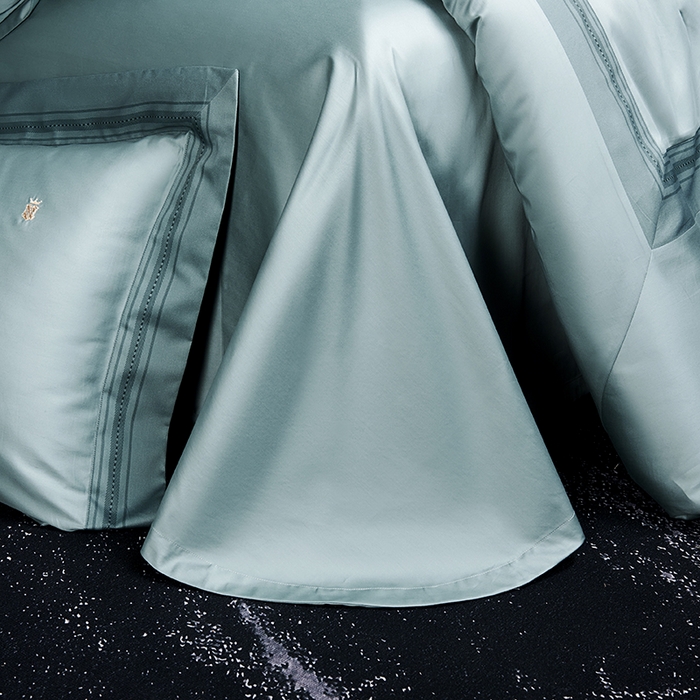 91家纺网 家纺一手货源 找家纺 淼铭家纺 2026新款100S数码印花四件套-威廉系列 蓝色