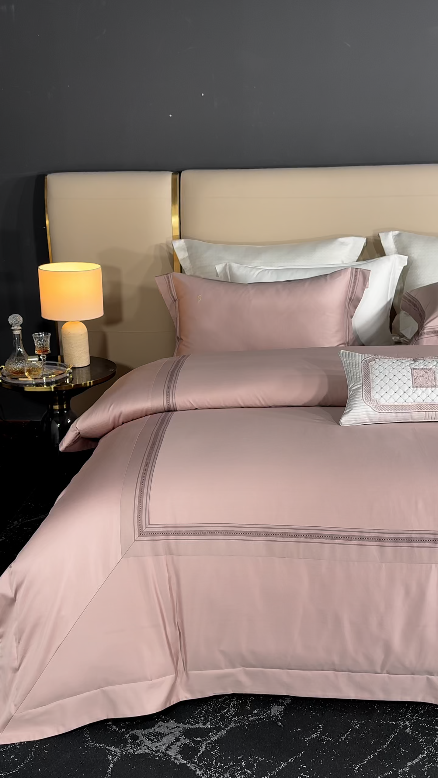 91家纺网 家纺一手货源 找家纺 （总）淼铭家纺 2026新款100S数码印花四件套-威廉系列