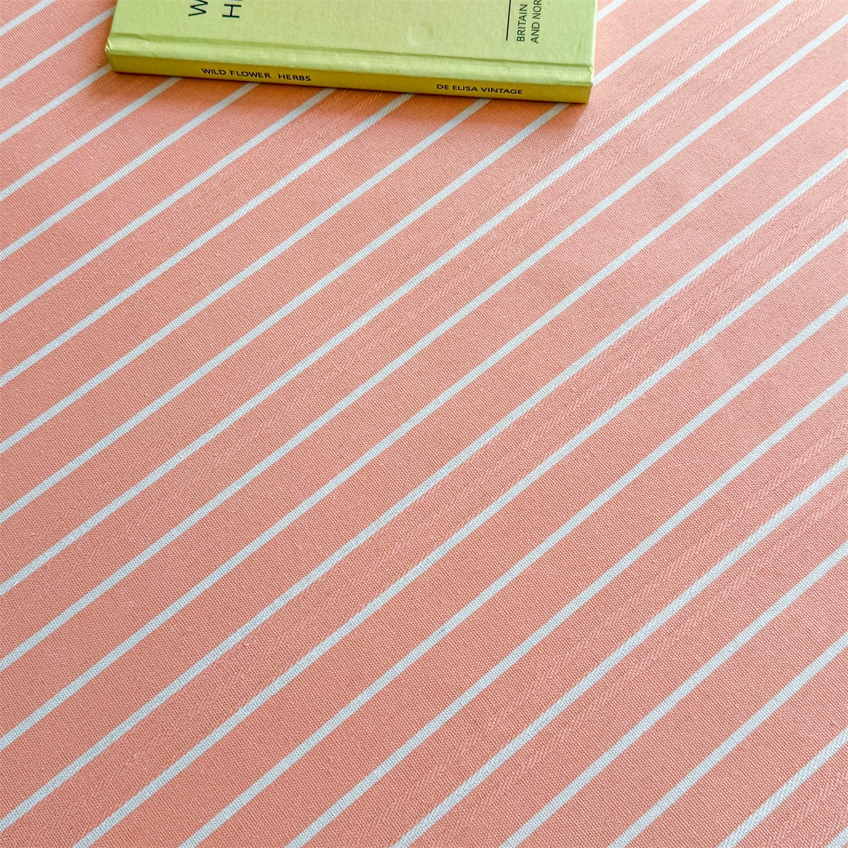 91家纺网 家纺一手货源 找家纺 晨晨家纺 2026新款原棉老粗布床单席子凉席三件套 淡雅粉