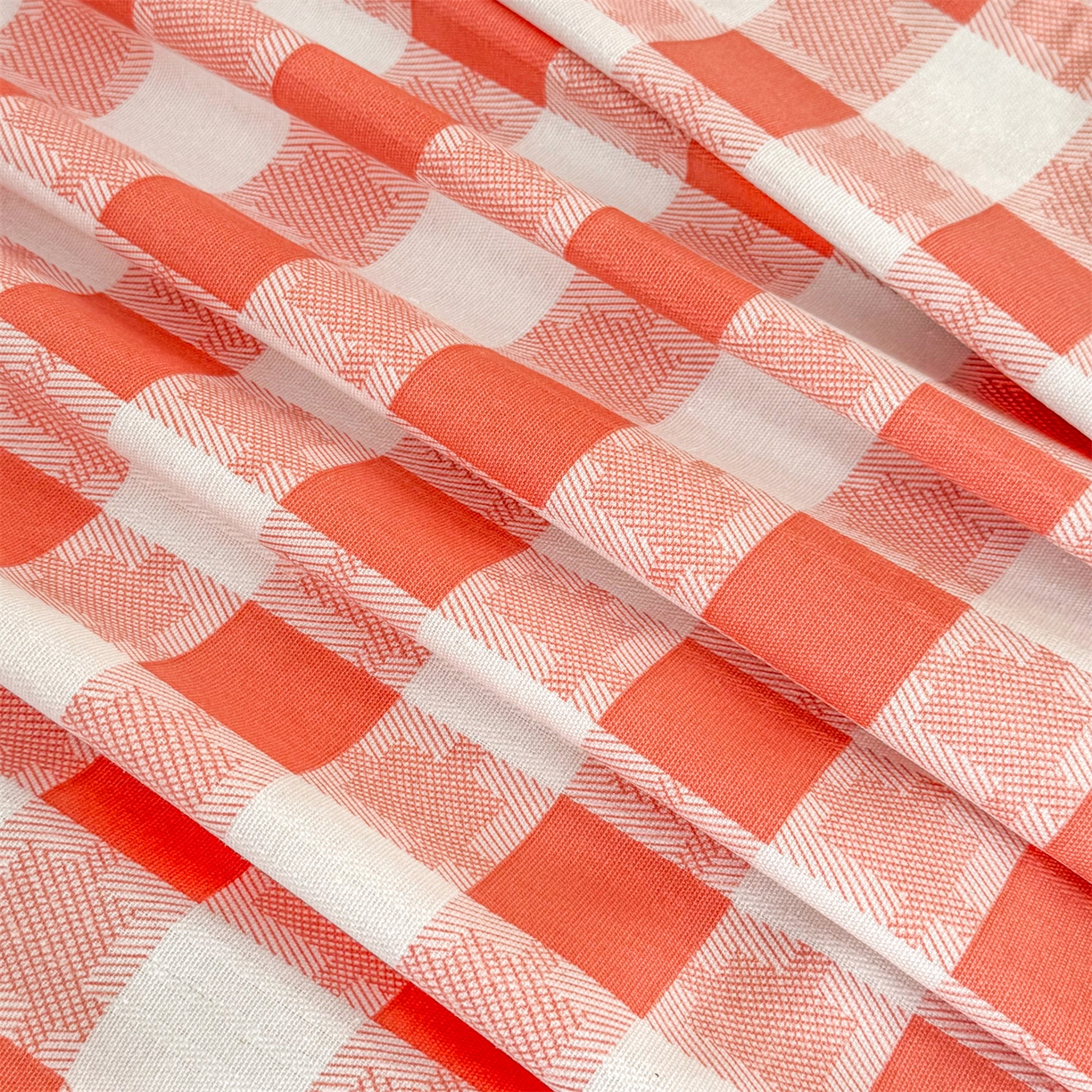 91家纺网 家纺一手货源 找家纺 晨晨家纺 2026新款原棉老粗布床单席子凉席三件套 千鸟粉