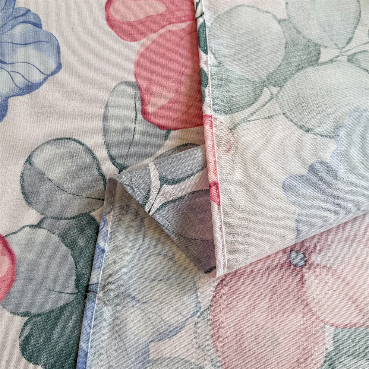 91家纺网 家纺一手货源 找家纺 晨晨家纺 2026新款原棉老粗布床单席子凉席三件套 梦幻之城