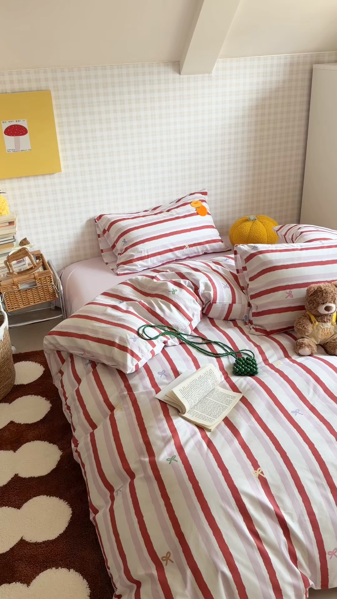 91家纺网 家纺一手货源 找家纺 （总）觅糖家纺 2026春夏新款全棉纯棉卡通毛巾绣系列四件套