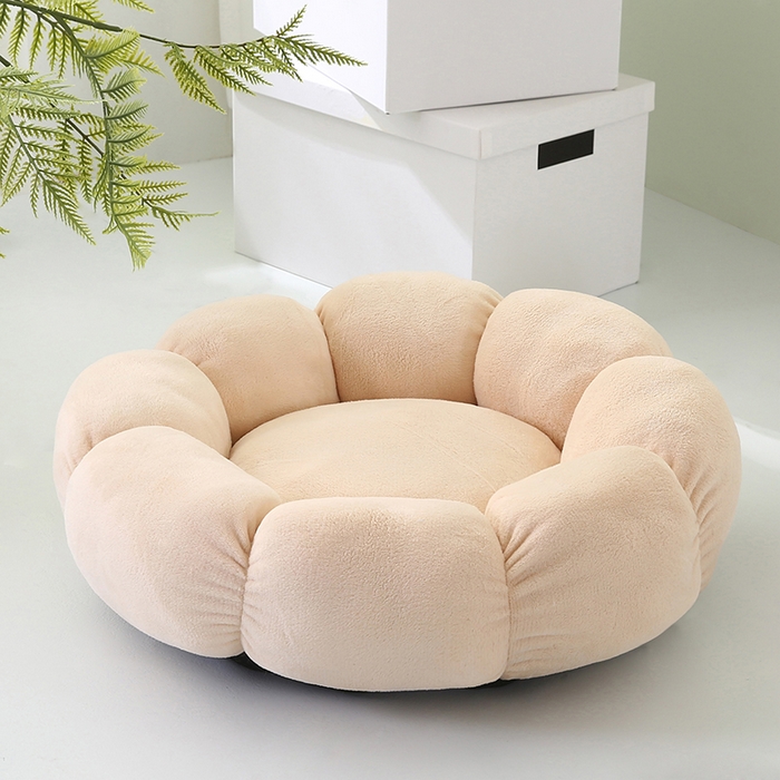 91家纺网 家纺一手货源 找家纺 （总）永光家居 2026新款花瓣宠物窝猫窝狗窝四季通用猫咪用品狗狗用品