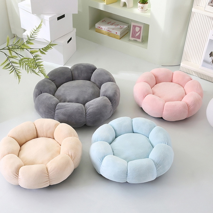 91家纺网 家纺一手货源 找家纺 永光家居 2026新款花瓣宠物窝猫窝狗窝四季通用猫咪用品狗狗用品 组合图仅供展示-不可下单 40x40cm