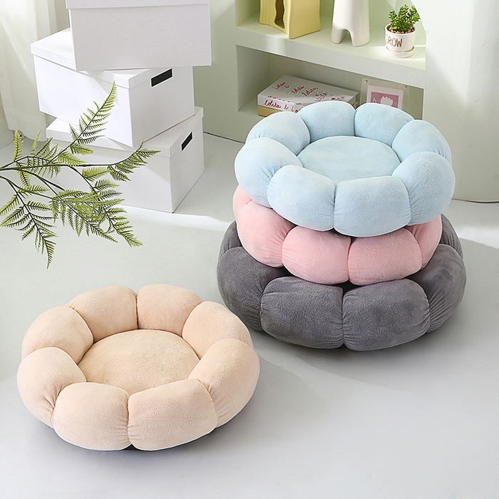 91家纺网 家纺一手货源 找家纺 永光家居 2026新款花瓣宠物窝猫窝狗窝四季通用猫咪用品狗狗用品 组合图仅供展示-不可下单 50x50cm