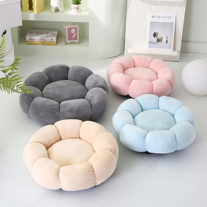 永光家居 2026新款花瓣宠物窝猫窝狗窝四季通用猫咪用品狗狗用品 组合图仅供展示-不可下单 60x60cm