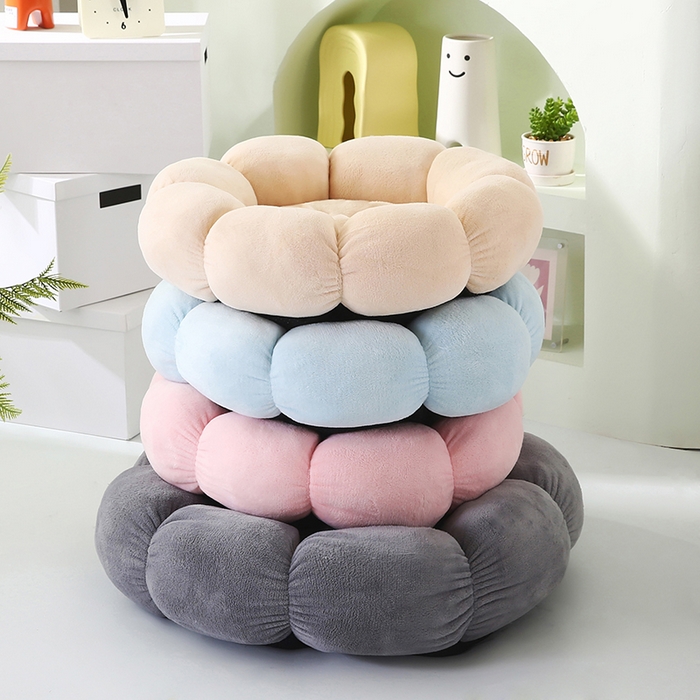 91家纺网 家纺一手货源 找家纺 永光家居 2026新款花瓣宠物窝猫窝狗窝四季通用猫咪用品狗狗用品 组合图仅供展示-不可下单 50x50cm