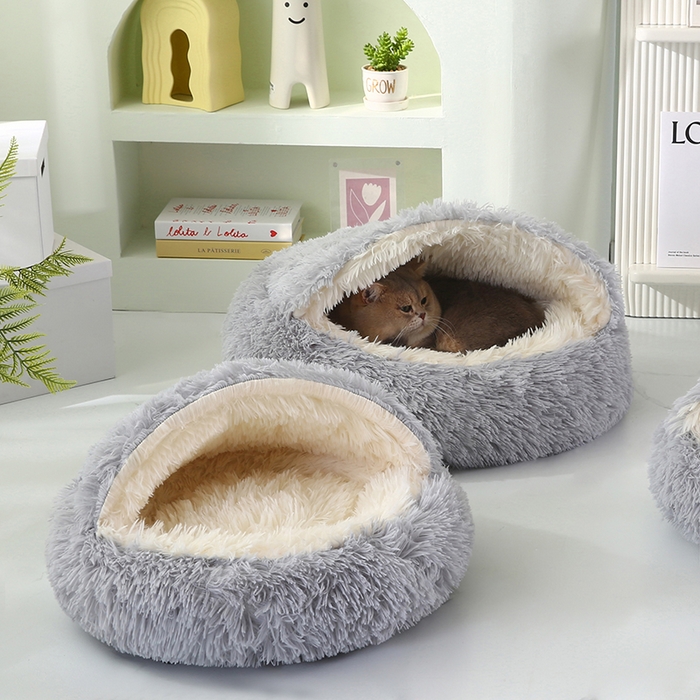 91家纺网 家纺一手货源 找家纺 （总）永光家居 2026新款贝壳宠物窝猫窝狗窝四季通用猫咪用品狗狗用品