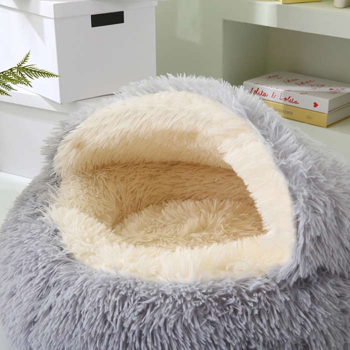 91家纺网 家纺一手货源 找家纺 （总）永光家居 2026新款贝壳宠物窝猫窝狗窝四季通用猫咪用品狗狗用品