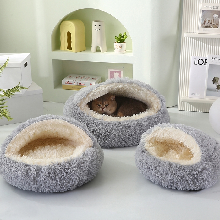 91家纺网 家纺一手货源 找家纺 （总）永光家居 2026新款贝壳宠物窝猫窝狗窝四季通用猫咪用品狗狗用品