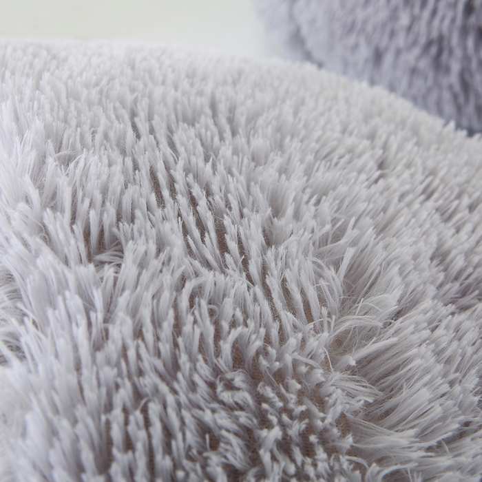 91家纺网 家纺一手货源 找家纺 永光家居 2026新款贝壳宠物窝猫窝狗窝四季通用猫咪用品狗狗用品 灰色 60x60cm