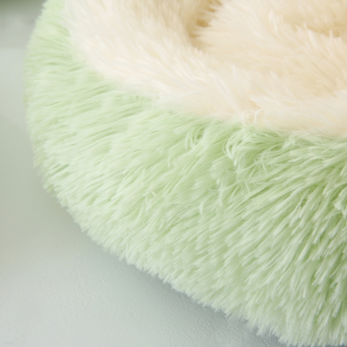 91家纺网 家纺一手货源 找家纺 永光家居 2026新款贝壳宠物窝猫窝狗窝四季通用猫咪用品狗狗用品 绿色 60x60cm