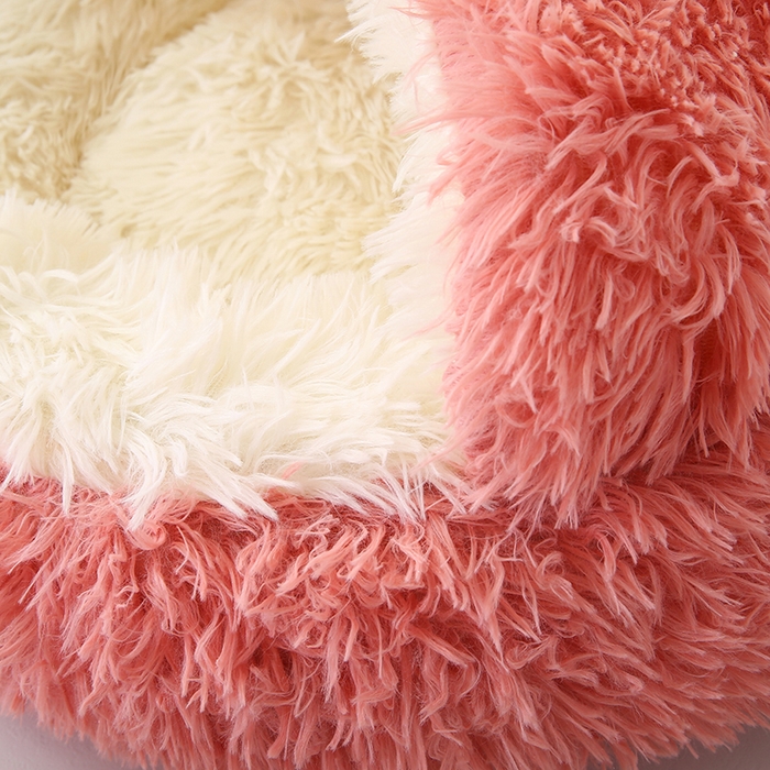 91家纺网 家纺一手货源 找家纺 永光家居 2026新款贝壳宠物窝猫窝狗窝四季通用猫咪用品狗狗用品 粉色 50x50cm