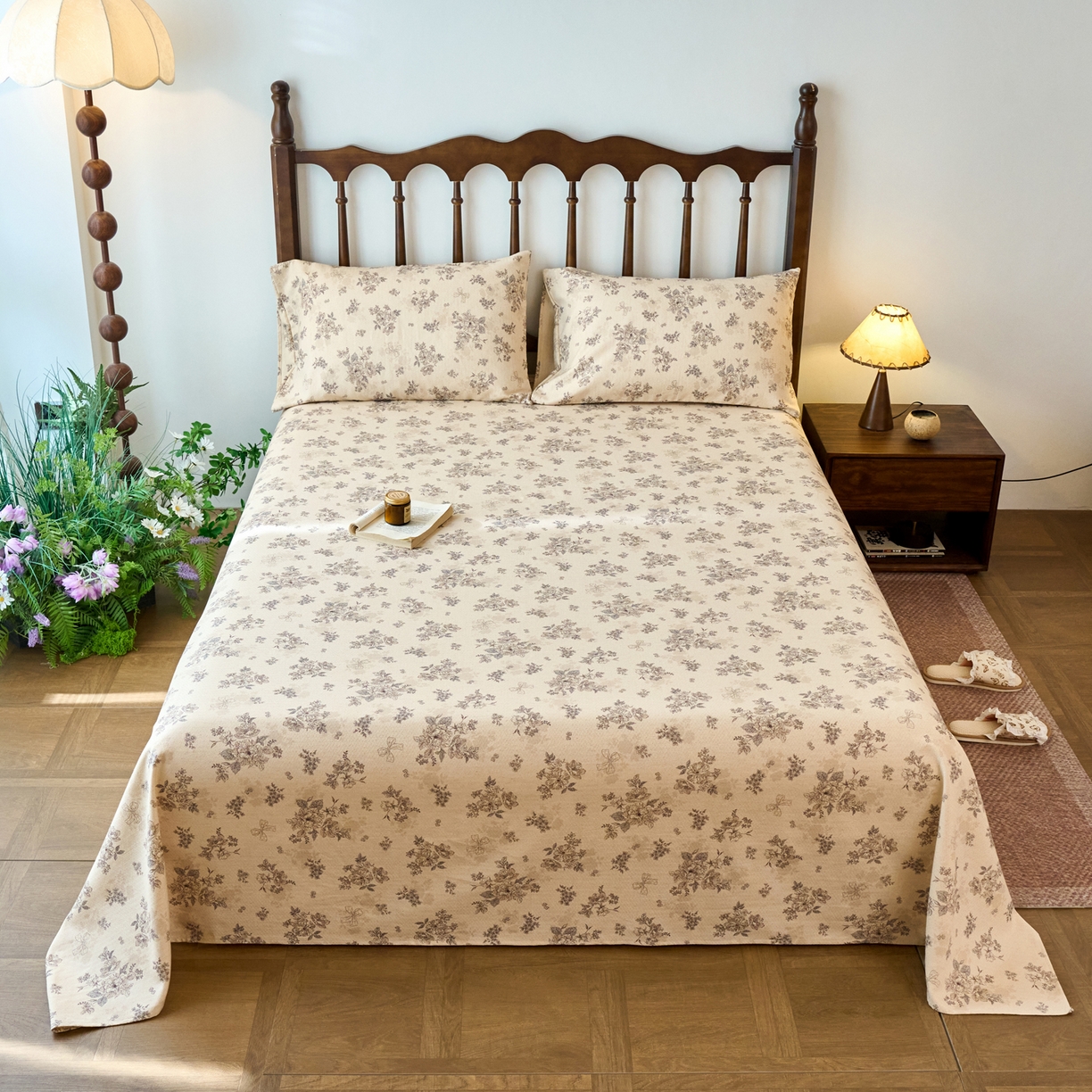 91家纺网 家纺一手货源 找家纺 （总）春皖家纺 2026春夏新款棉麻老粗布系列床单空调软席凉席席子