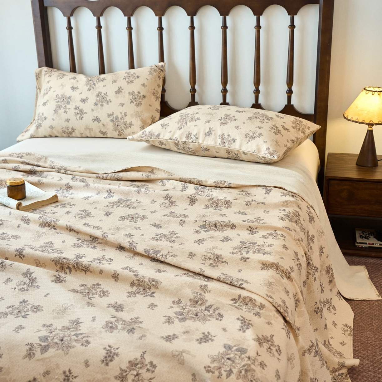 91家纺网 家纺一手货源 找家纺 春皖家纺 2026春夏新款棉麻老粗布系列床单空调软席凉席席子 柔结