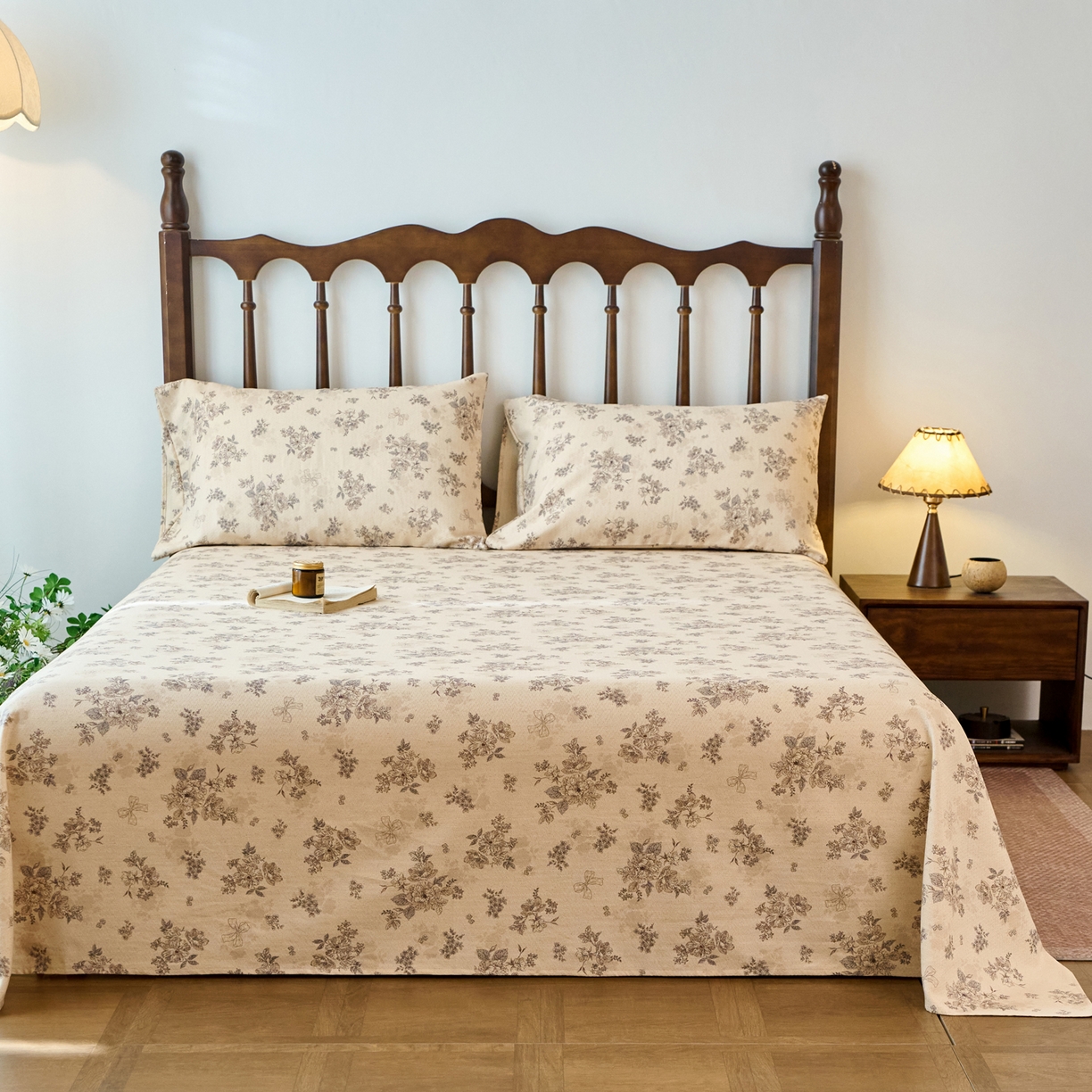 91家纺网 家纺一手货源 找家纺 春皖家纺 2026春夏新款棉麻老粗布系列床单空调软席凉席席子 柔结