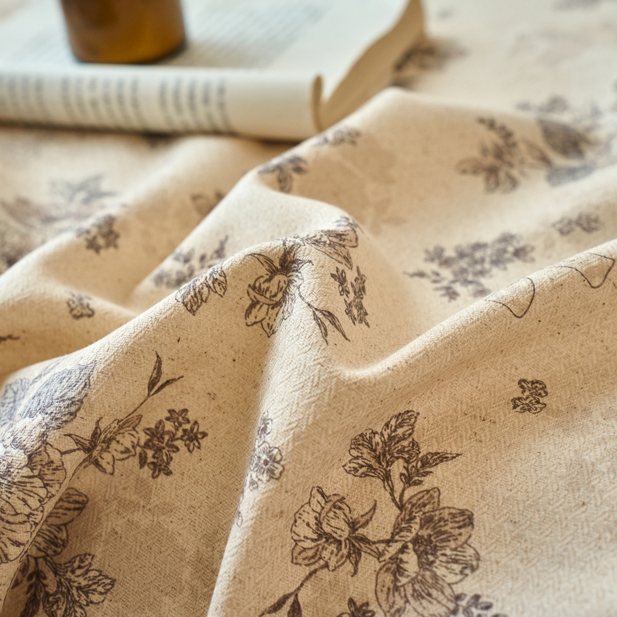 91家纺网 家纺一手货源 找家纺 春皖家纺 2026春夏新款棉麻老粗布系列床单空调软席凉席席子 柔结