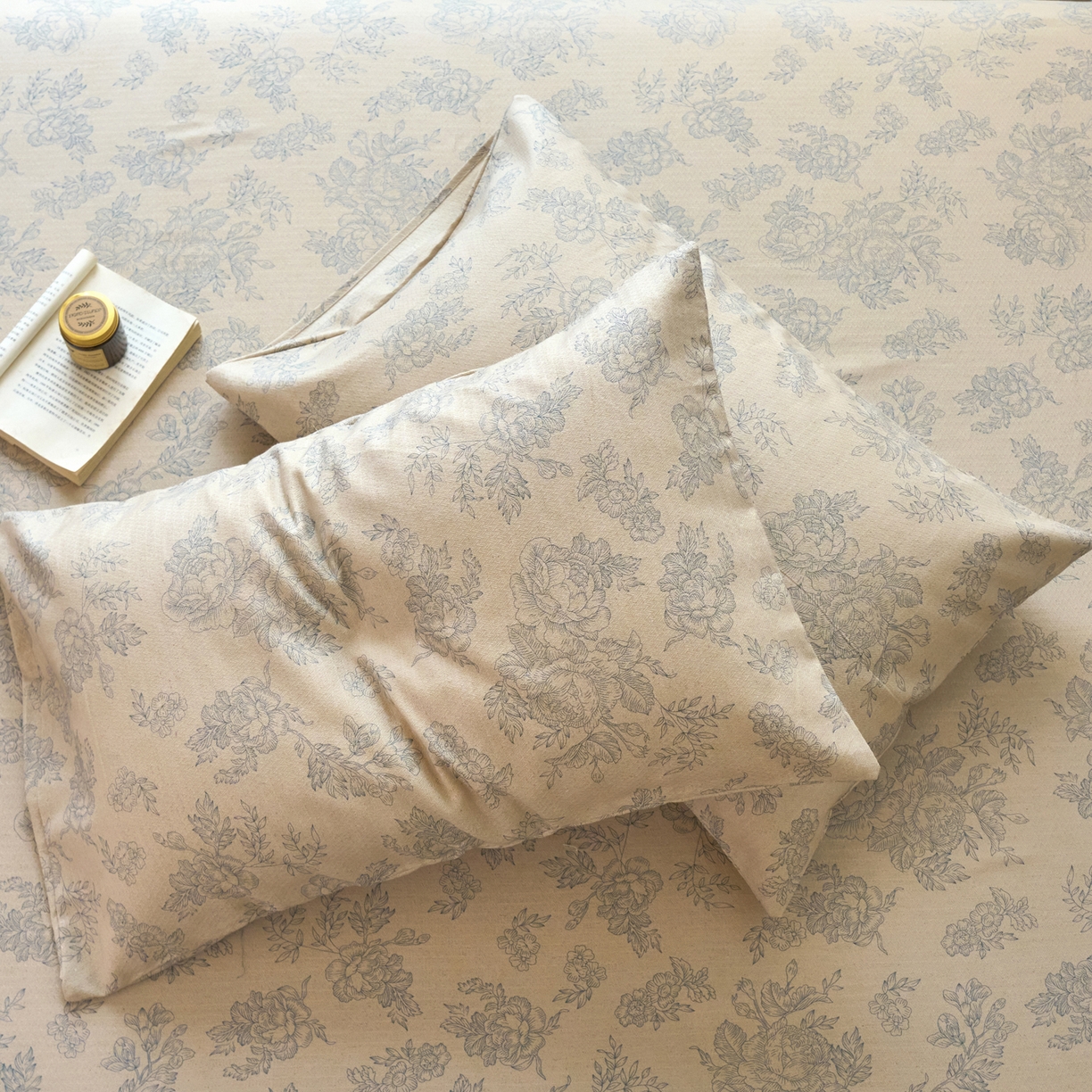 91家纺网 家纺一手货源 找家纺 （总）春皖家纺 2026春夏新款棉麻老粗布系列单枕套 枕套单件