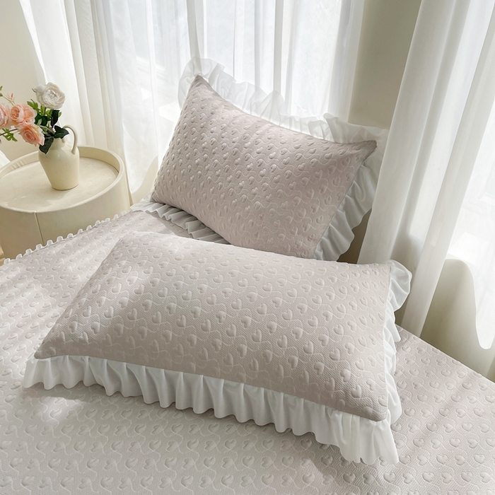 91家纺网 家纺一手货源 找家纺 怡源梦 2026新款高分子凉感床裙款凉席席子凉席-心动 心动-香槟金