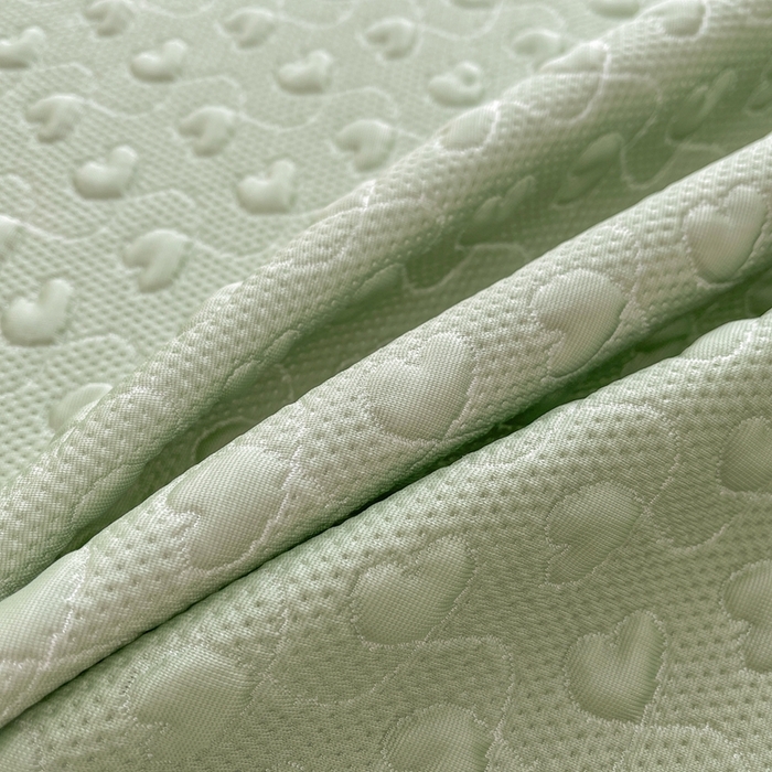 91家纺网 家纺一手货源 找家纺 怡源梦 2026新款高分子凉感床裙款凉席席子凉席-心动 心动-绿色