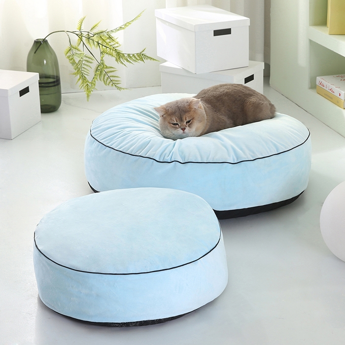 91家纺网 家纺一手货源 找家纺 （总）永光家居 2026新款圆墩墩宠物窝可拆卸猫窝狗窝四季通用猫咪用品狗狗用品