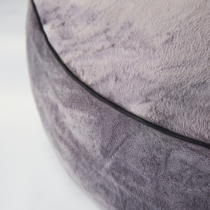 91家纺网 家纺一手货源 找家纺 永光家居 2026新款圆墩墩宠物窝可拆卸猫窝狗窝四季通用猫咪用品狗狗用品 灰色 50x50x15cm