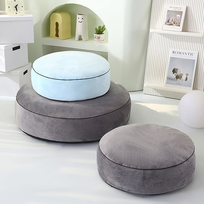 91家纺网 家纺一手货源 找家纺 永光家居 2026新款圆墩墩宠物窝可拆卸猫窝狗窝四季通用猫咪用品狗狗用品 组合图仅供展示-不可下单 75x75x15cm