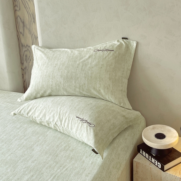 91家纺网 家纺一手货源 找家纺 春皖家纺 2026春夏新款天丝棉刺绣四件套 苔绮绿