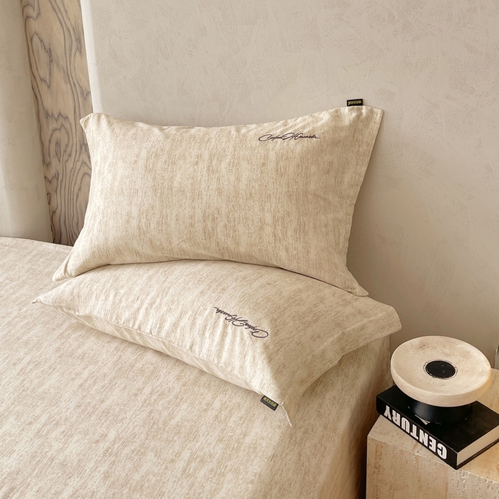 91家纺网 家纺一手货源 找家纺 春皖家纺 2026春夏新款天丝棉刺绣四件套 亮绮黄