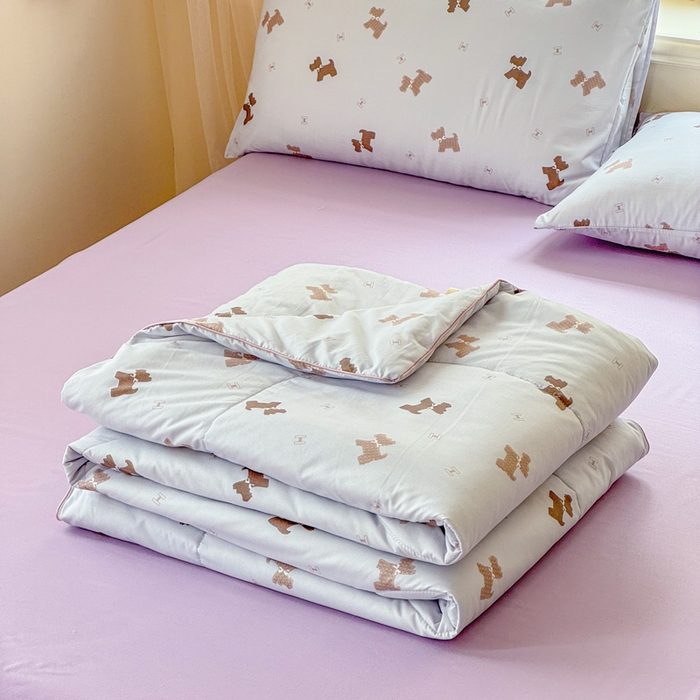 91家纺网 家纺一手货源 找家纺 （总）梦舒阳家纺 2026新款仿棉夏凉被古法水洗棉夏被空调被跑量款