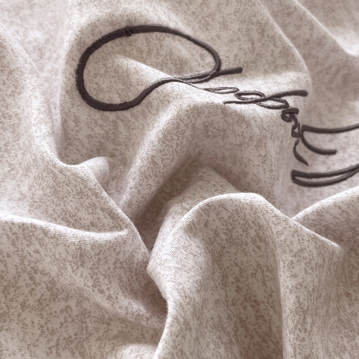 91家纺网 家纺一手货源 找家纺 春皖家纺 2026春夏新款天丝棉刺绣单被套 被套单件 曼妮-云褐色