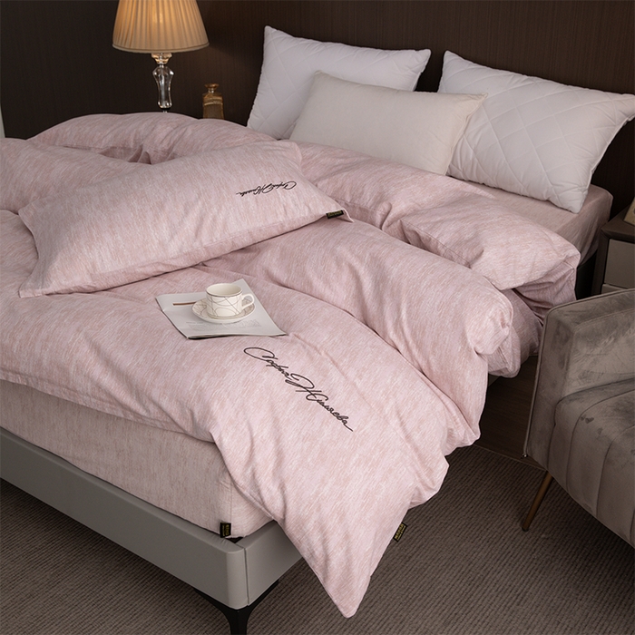 91家纺网 家纺一手货源 找家纺 春皖家纺 2026春夏新款天丝棉刺绣单被套 被套单件 樱绮丝