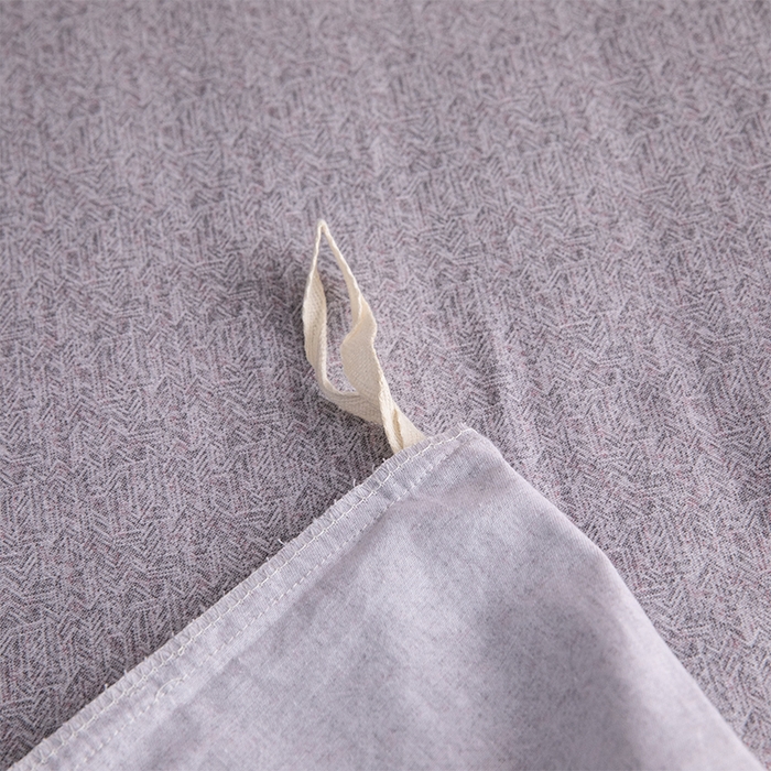 91家纺网 家纺一手货源 找家纺 春皖家纺 2026春夏新款天丝棉刺绣单被套 被套单件 钛绮灰