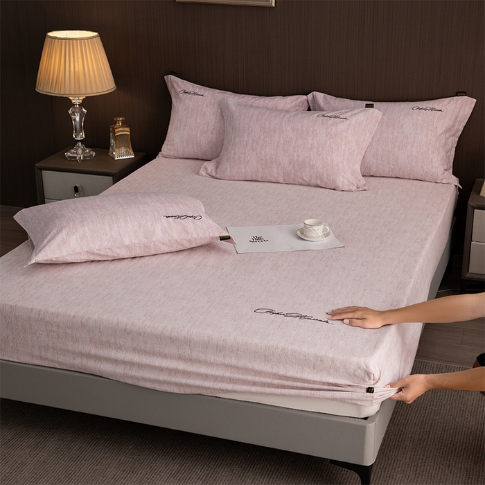 91家纺网 家纺一手货源 找家纺 （总）春皖家纺 2026春夏新款天丝棉刺绣单床笠 床笠单件