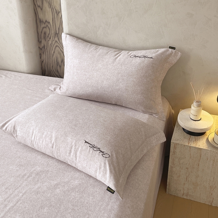 91家纺网 家纺一手货源 找家纺 （总）春皖家纺 2026春夏新款天丝棉刺绣单枕套 枕套单件