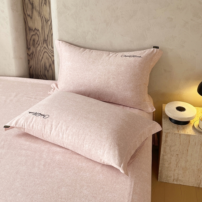 91家纺网 家纺一手货源 找家纺 （总）春皖家纺 2026春夏新款天丝棉刺绣单枕套 枕套单件