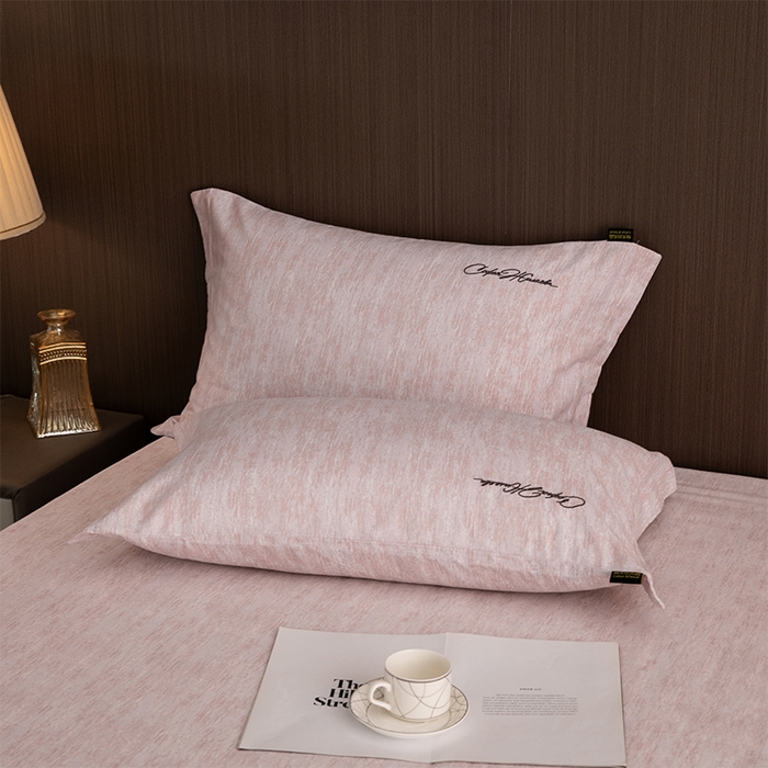 春皖家纺 2026春夏新款天丝棉刺绣单枕套 枕套单件 樱绮丝