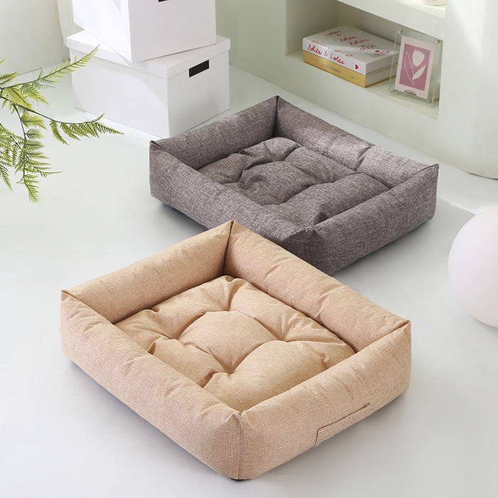 91家纺网 家纺一手货源 找家纺 （总）永光家居 2026新款仿麻宠物窝猫窝狗窝四季通用猫咪用品狗狗用品