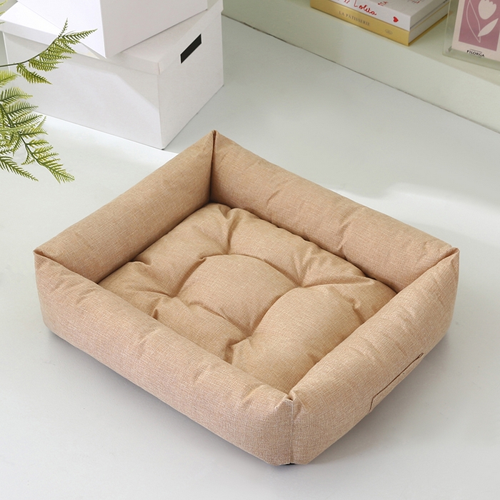 91家纺网 家纺一手货源 找家纺 （总）永光家居 2026新款仿麻宠物窝猫窝狗窝四季通用猫咪用品狗狗用品