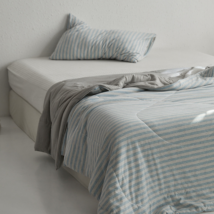 91家纺网 家纺一手货源 找家纺 （总）春皖家纺 （提供买家秀）2026新款A类全棉针织凉感夏被