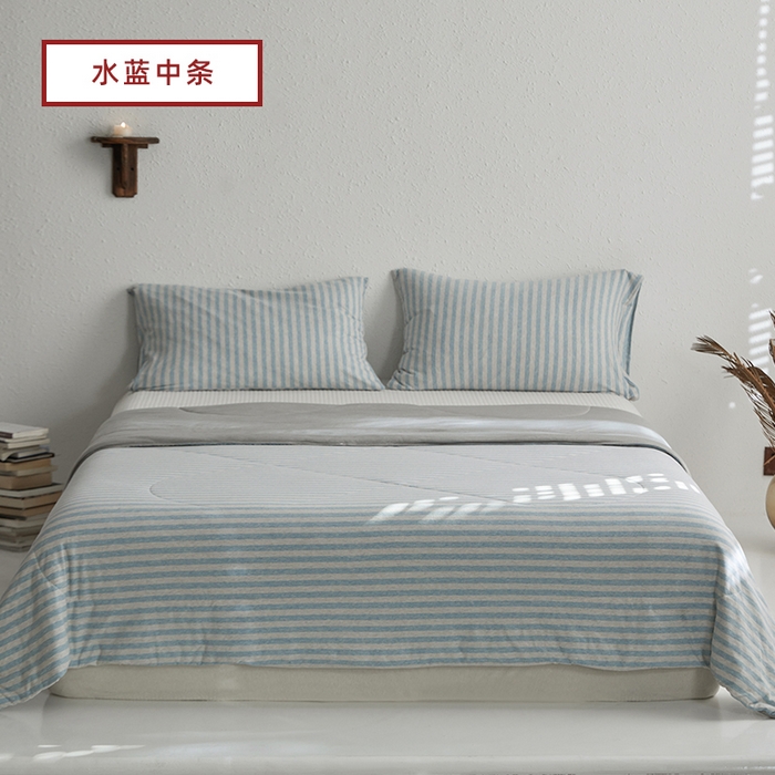 （总）春皖家纺 （提供买家秀）2026新款A类全棉针织凉感夏被