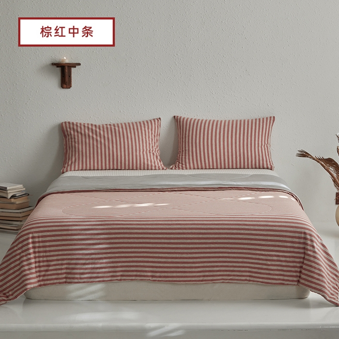 91家纺网 家纺一手货源 找家纺 （总）春皖家纺 （提供买家秀）2026新款A类全棉针织凉感夏被