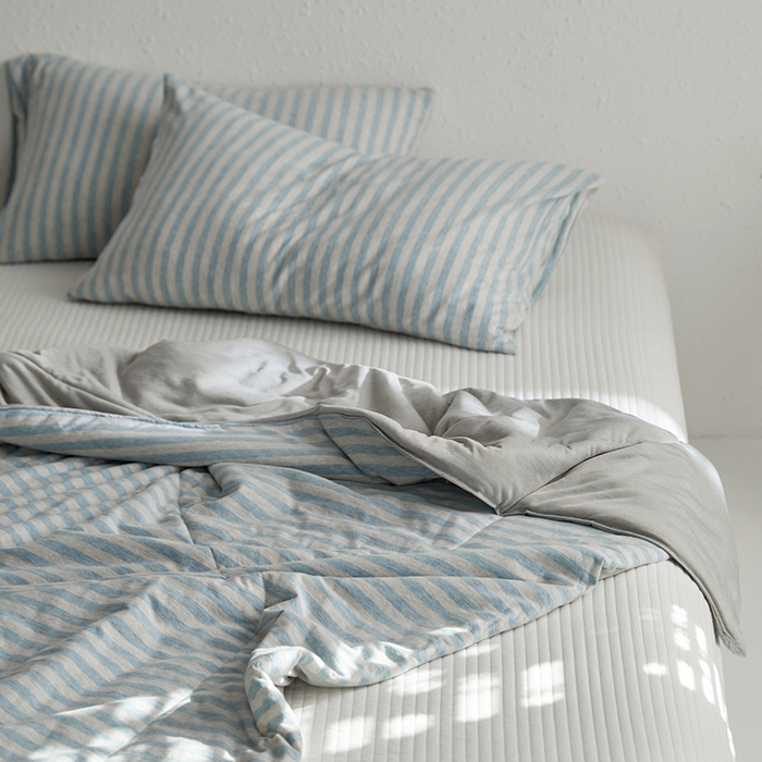 91家纺网 家纺一手货源 找家纺 （总）春皖家纺 （提供买家秀）2026新款A类全棉针织凉感夏被