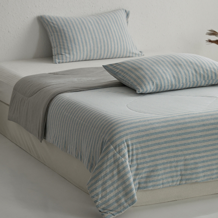 91家纺网 家纺一手货源 找家纺 （总）春皖家纺 （提供买家秀）2026新款A类全棉针织凉感夏被