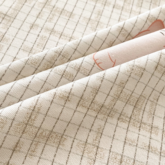 91家纺网 家纺一手货源 找家纺 棉乐町家居 2026春夏新款100%全棉纯棉老粗布床单凉席席子 虹猫